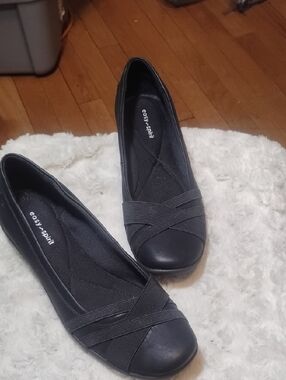 Easy Spirit acasia slip on shoes womens 9 m flats loafers lightweight shoes